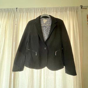 Chicos Black Blazer Ladies 8
